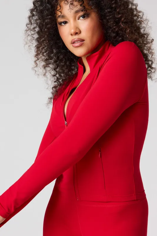 Active High Density Zip-Up Jacket sold by Urban Planet