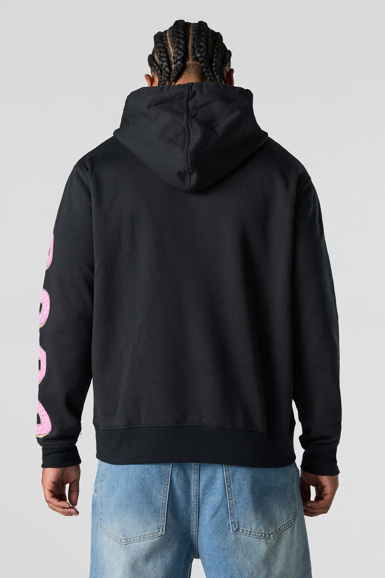 Homer Simpson Graphic Fleece Hoodie sold by Urban Planet product image thumbnail 2
