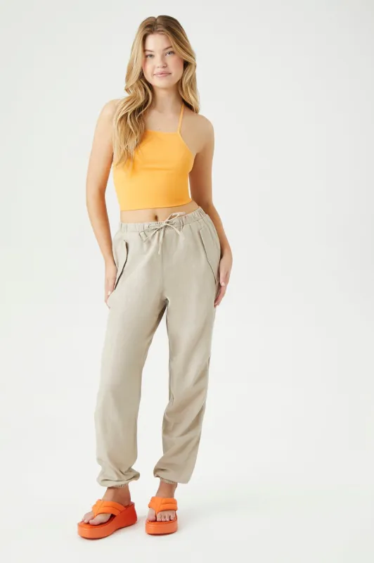 Pantalon de jogging en sergé à taille coulissante sold by Urban Planet