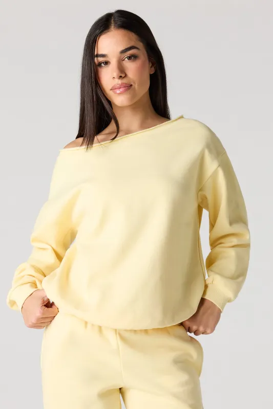 Off Shoulder Sweatshirt sold by Urban Planet