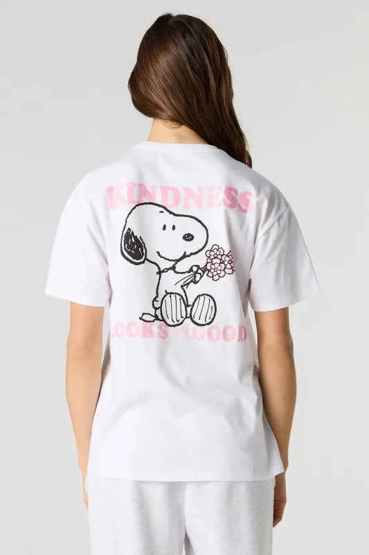 Snoopy Graphic Boyfriend T-Shirt sold by Urban Planet