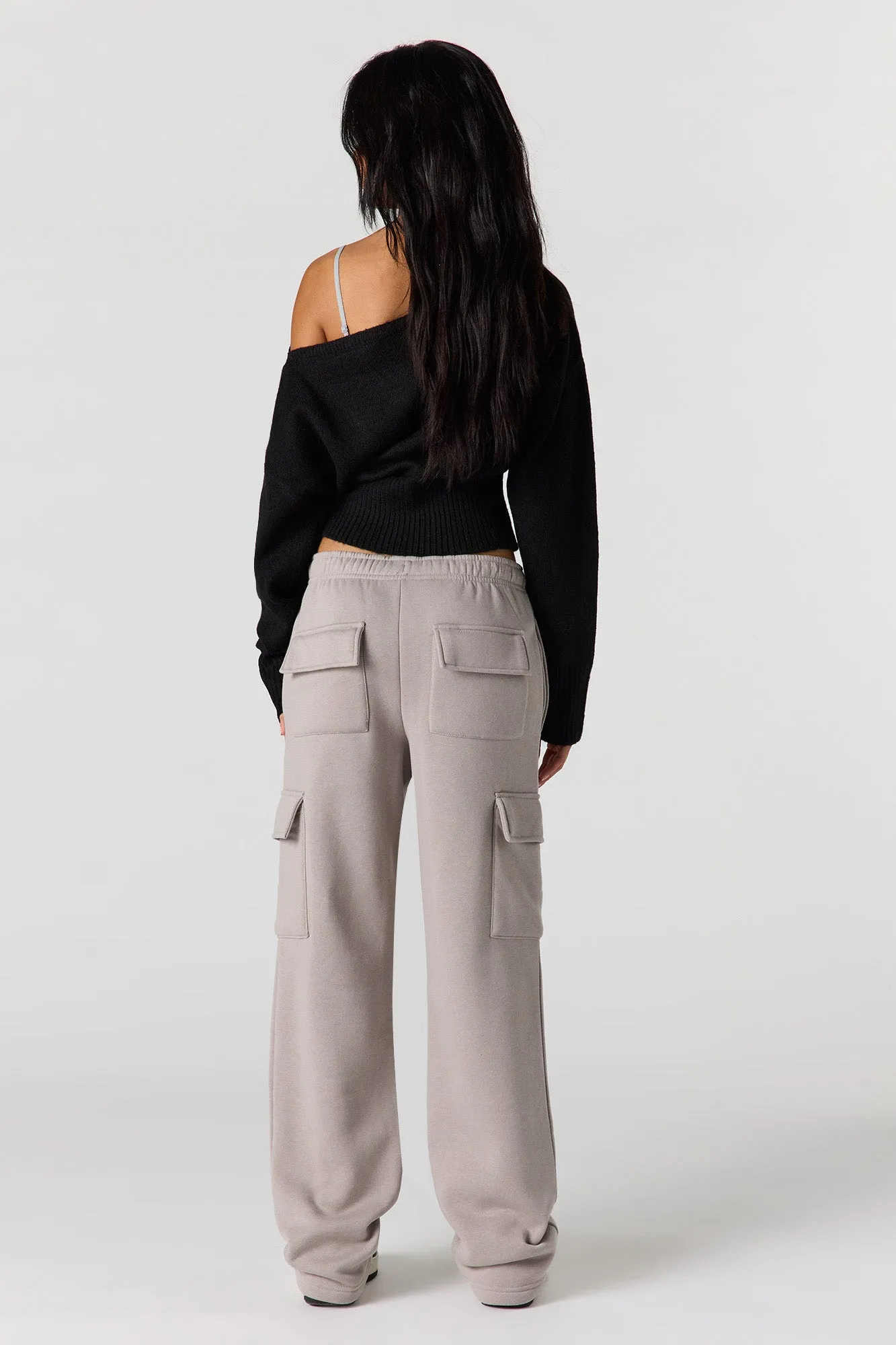 Fleece Cargo Sweatpant sold by Urban Planet product image thumbnail 3