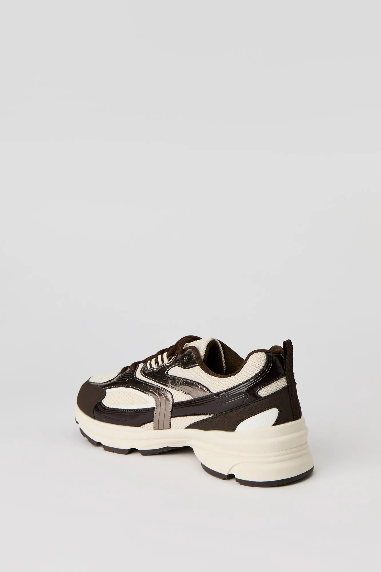 Mesh & Metallic Chunky Sneakers sold by Urban Planet product image thumbnail 4