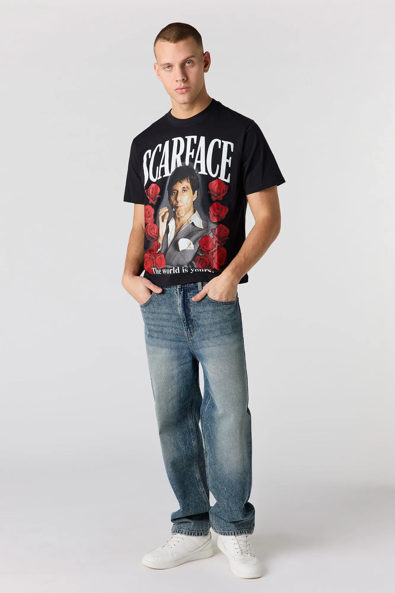 Scarface Graphic T-Shirt sold by Urban Planet product image thumbnail 3