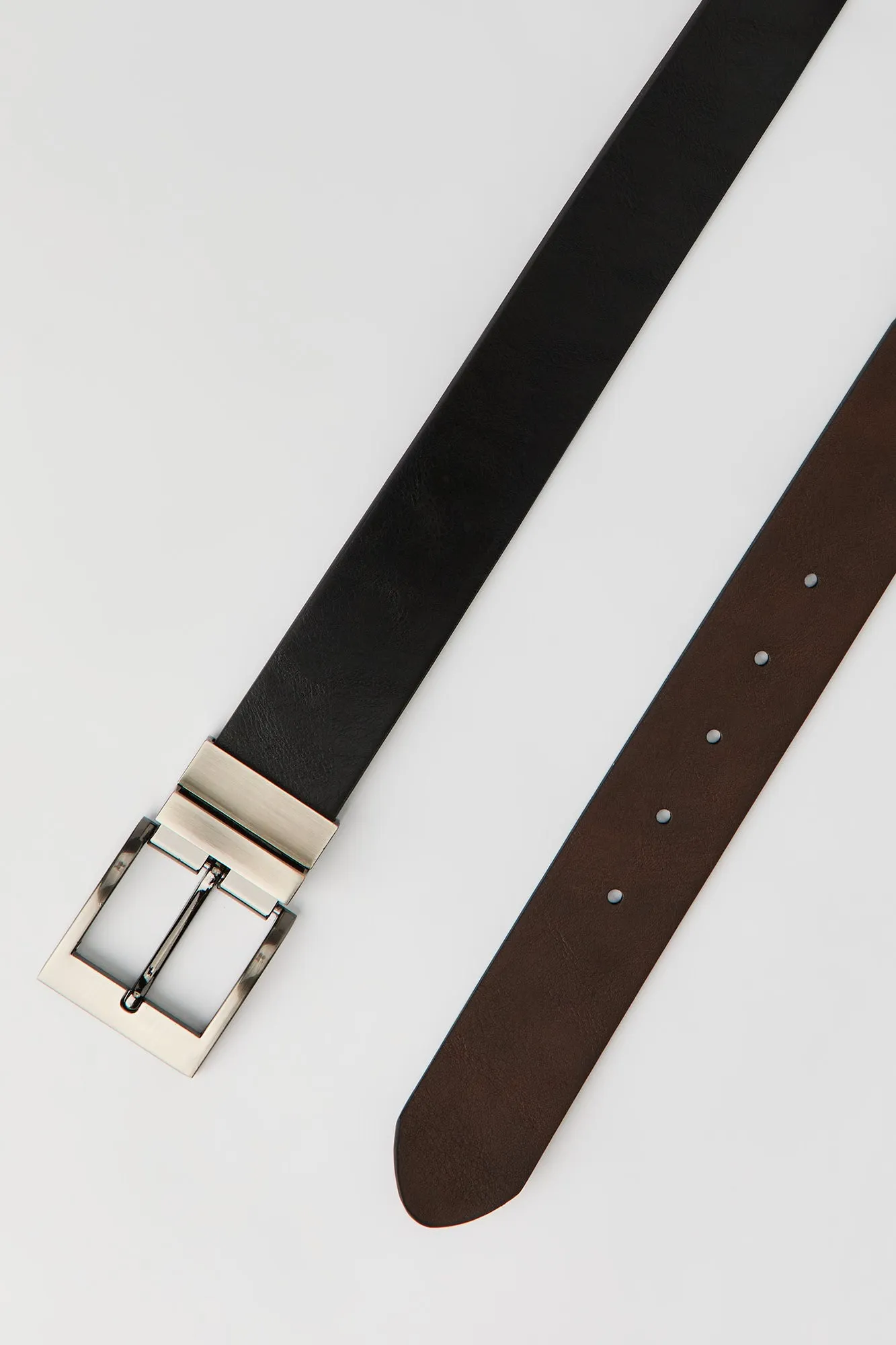 Faux Leather Reversible Belt sold by Urban Planet product image thumbnail 4