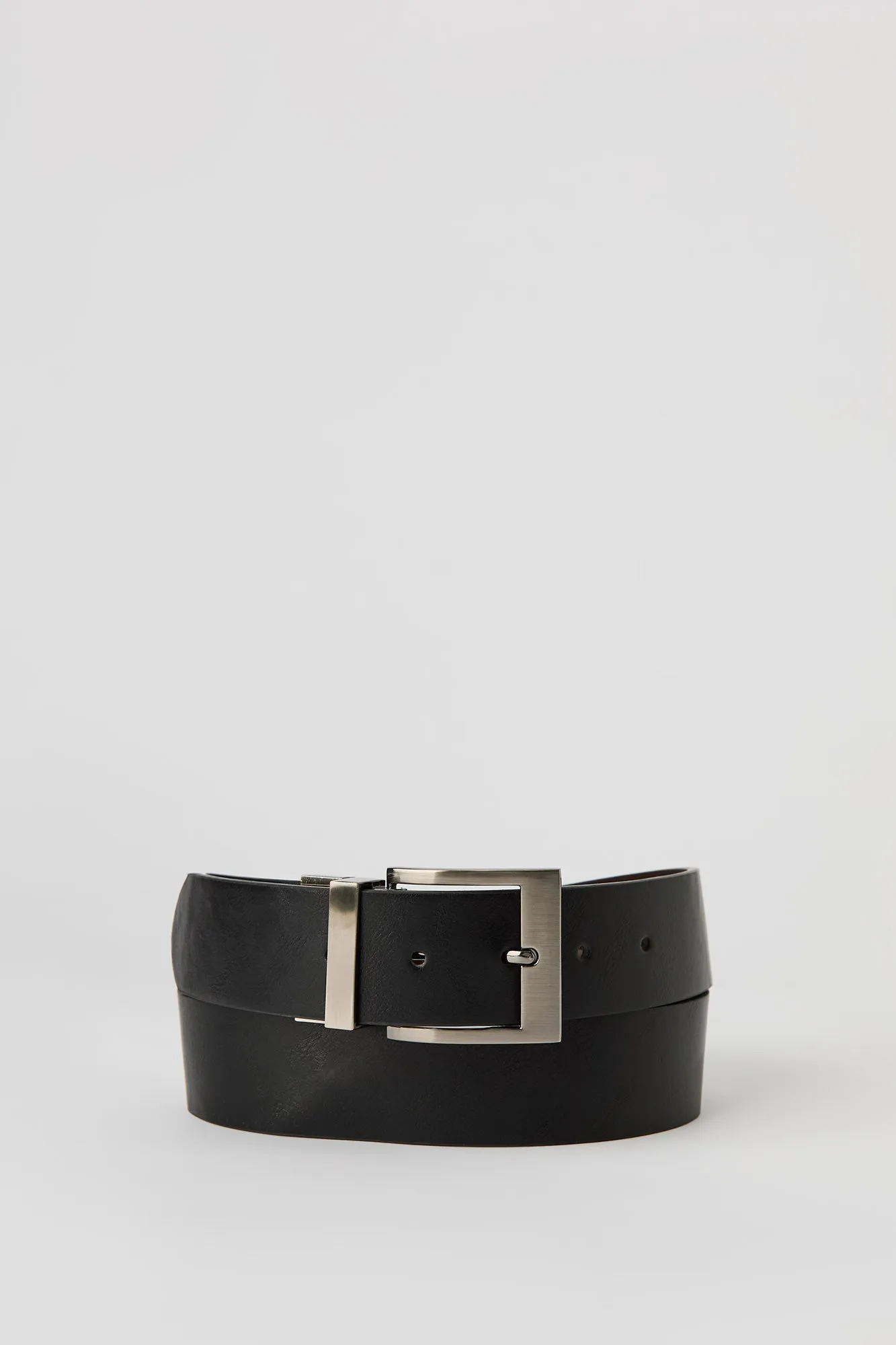 Faux Leather Reversible Belt sold by Urban Planet product image thumbnail 3