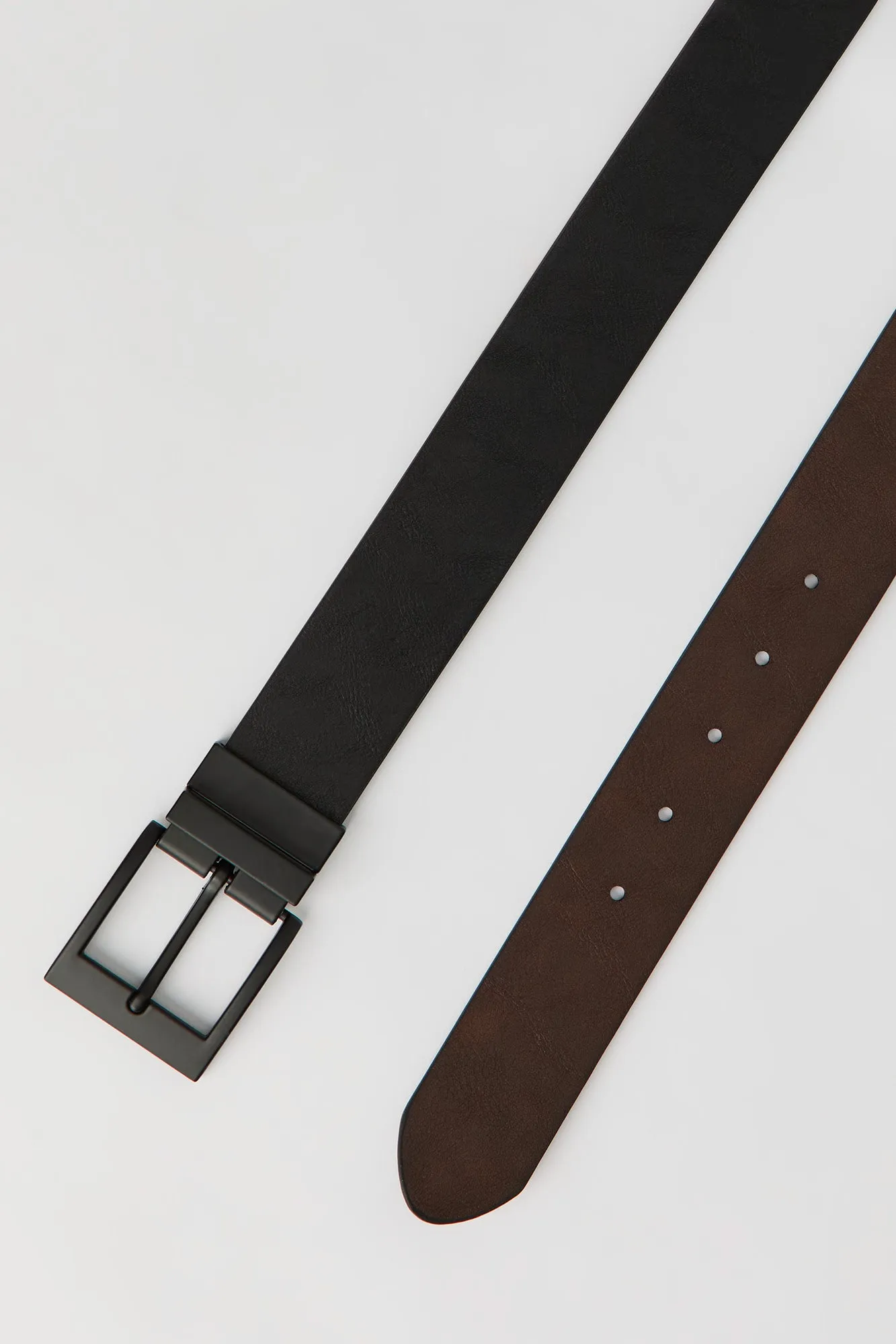 Faux Leather Reversible Belt sold by Urban Planet product image thumbnail 2