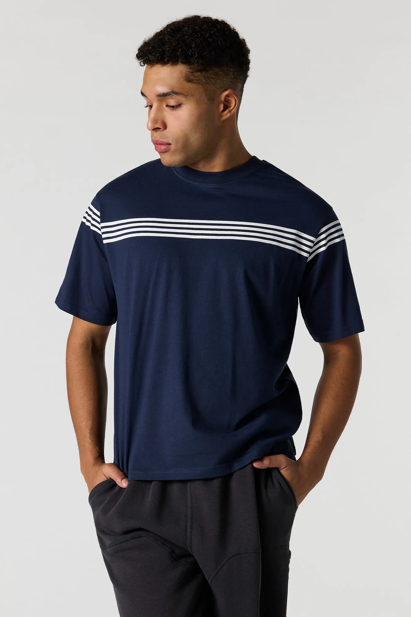 Striped T-Shirt sold by Urban Planet product image thumbnail 3