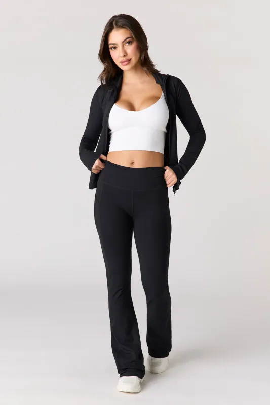 Active Side Pocket Flare Pant sold by Urban Planet
