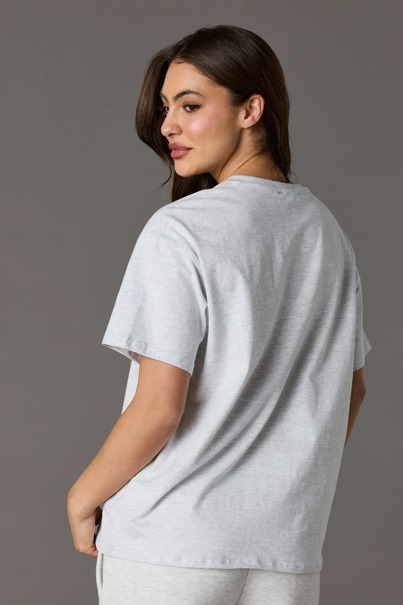 Luxe Heavy Cotton Playboy Puff Print T-Shirt sold by Urban Planet product image thumbnail 2