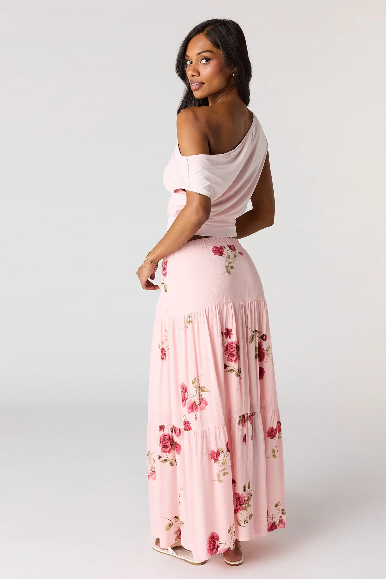 Tiered Maxi Skirt sold by Urban Planet product image thumbnail 2