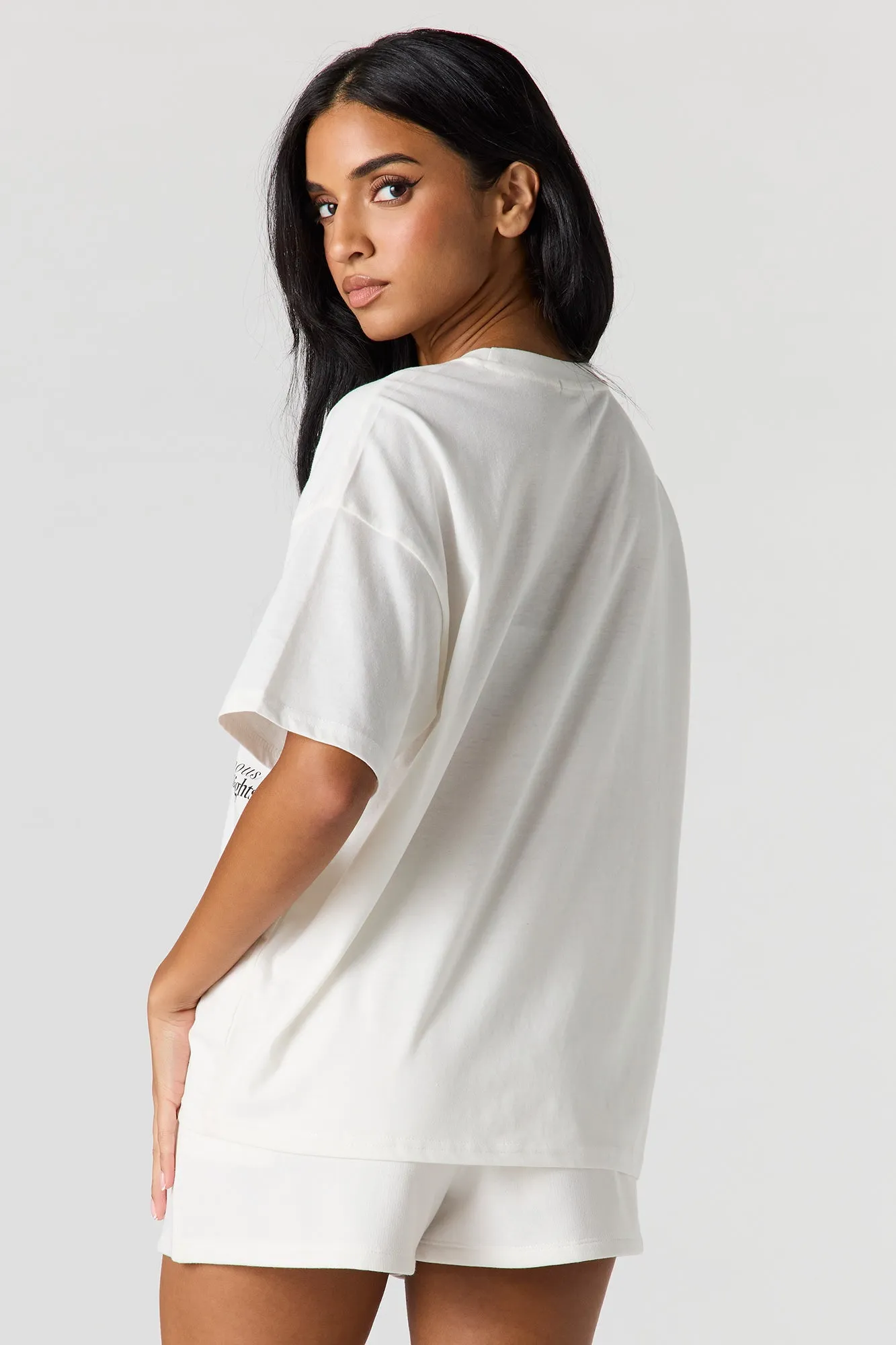 Chill Out Puff Print T-Shirt sold by Urban Planet product image thumbnail 2