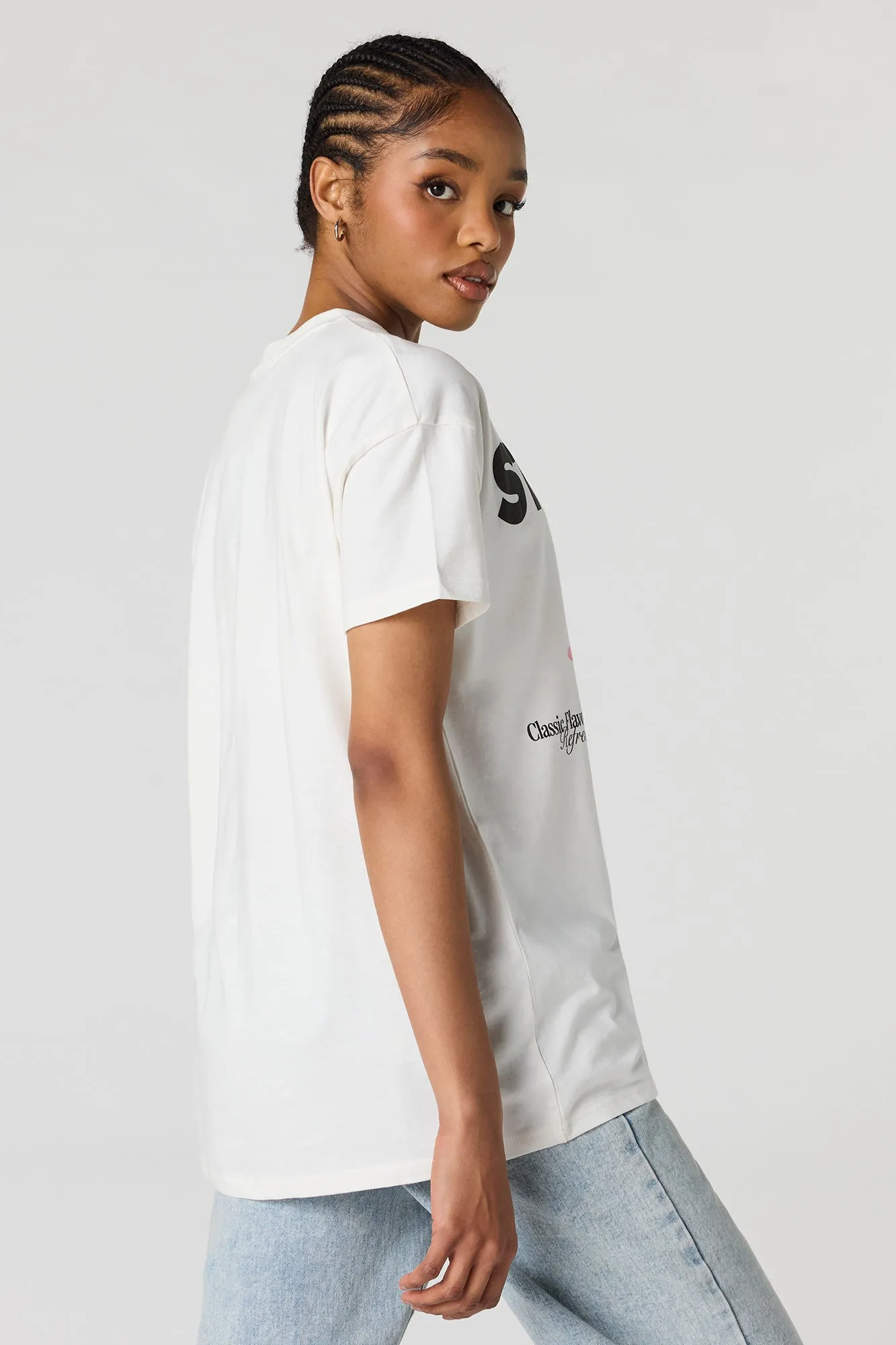 Stay Cool Graphic Oversized T-Shirt sold by Urban Planet product image thumbnail 3