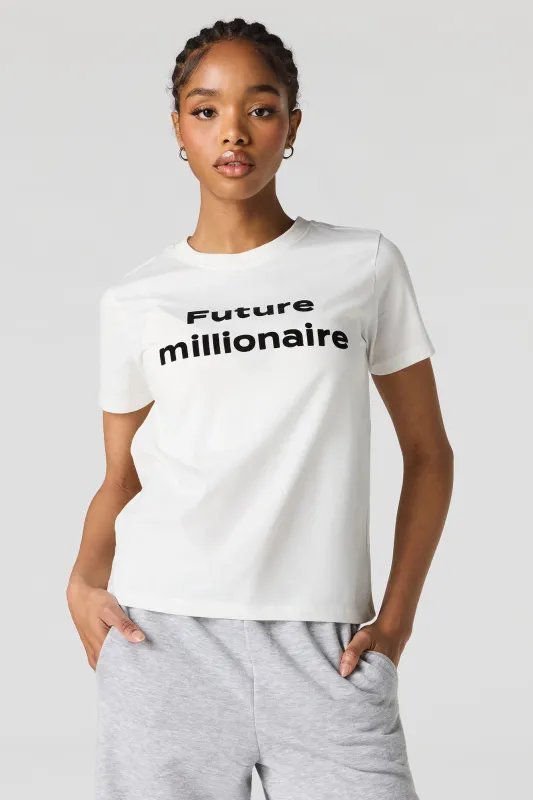 Future Millionaire Graphic T-Shirt sold by Urban Planet