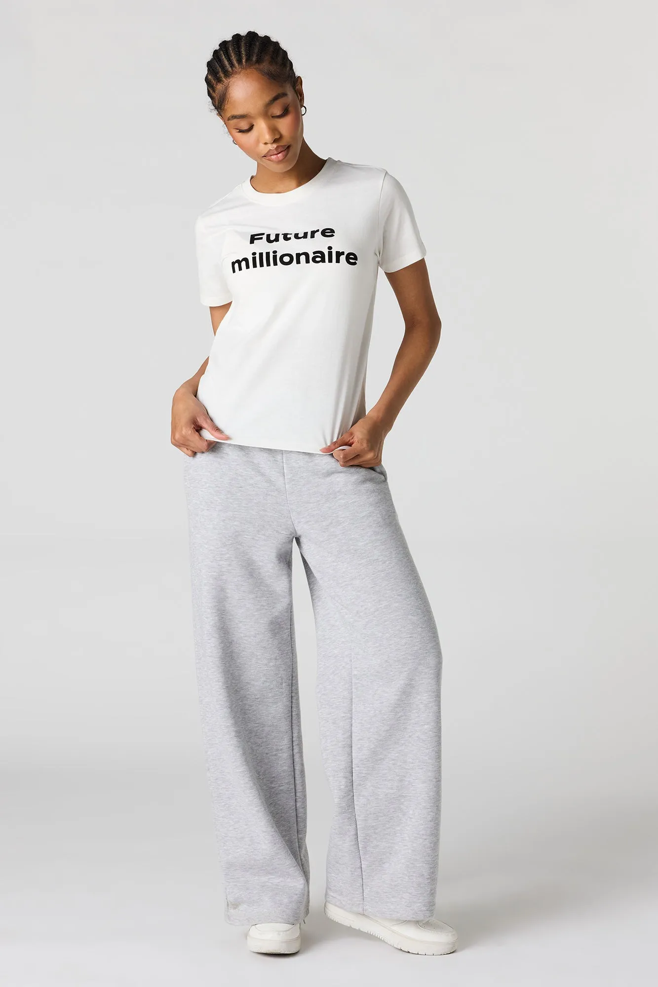 Future Millionaire Graphic T-Shirt sold by Urban Planet product image thumbnail 3