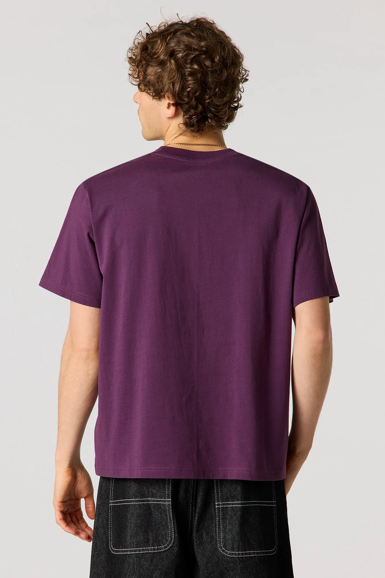 Offcl Puff Print Relaxed T-Shirt sold by Urban Planet product image thumbnail 2