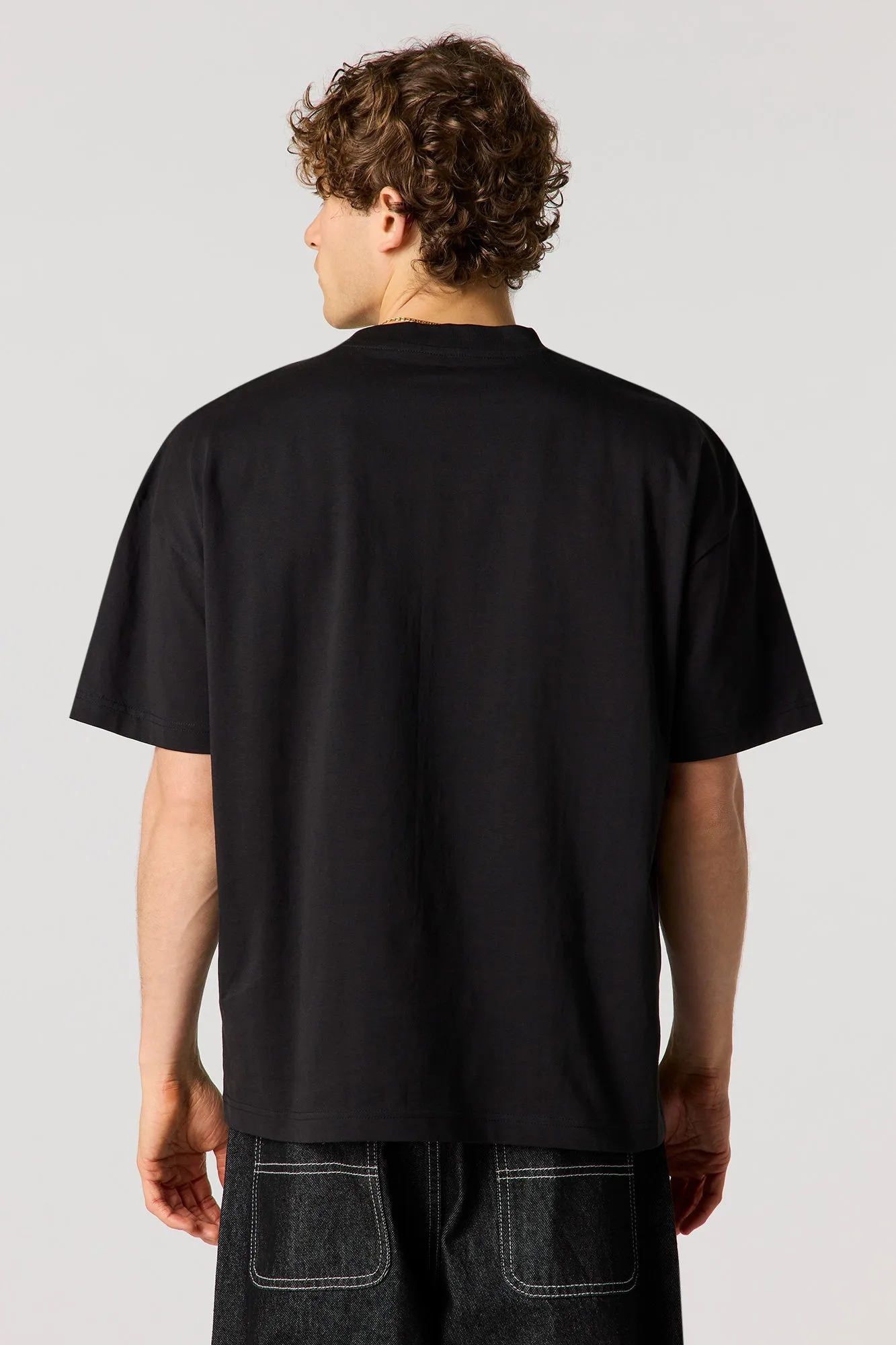 Racing Graphic Relaxed T-Shirt sold by Urban Planet product image thumbnail 2