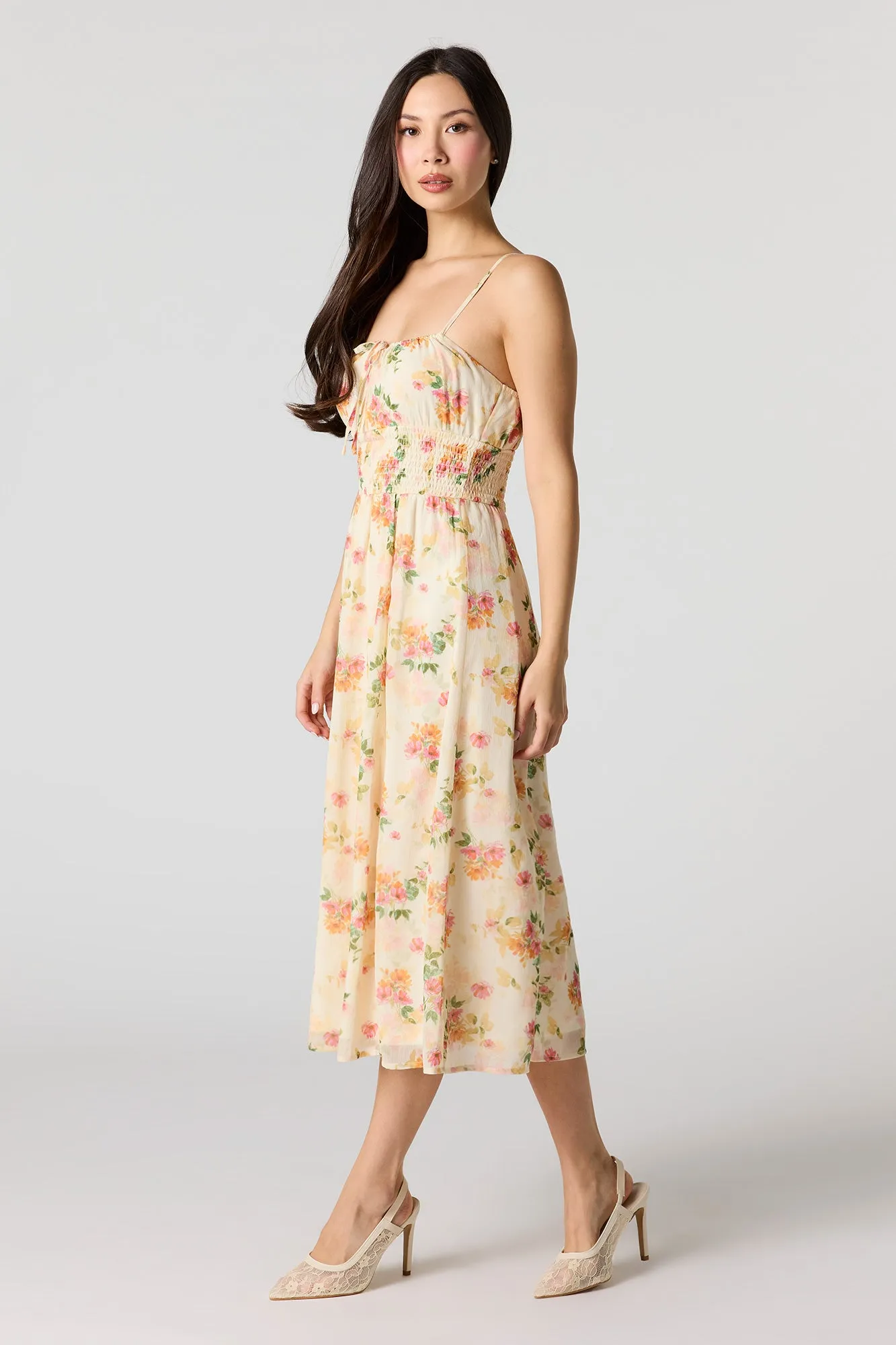 Chiffon Midi Dress sold by Urban Planet product image thumbnail 5
