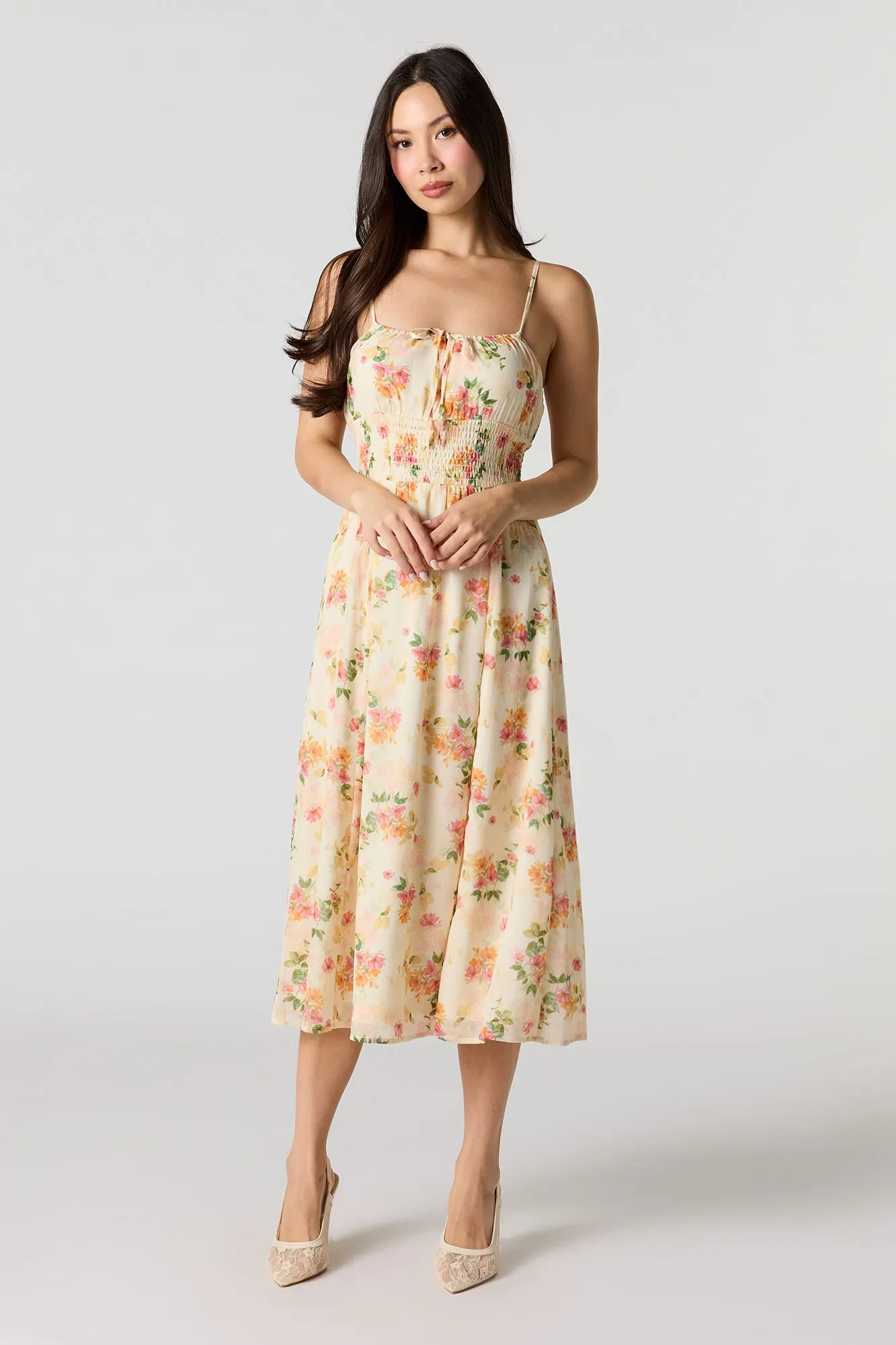 Chiffon Midi Dress sold by Urban Planet product image thumbnail 4
