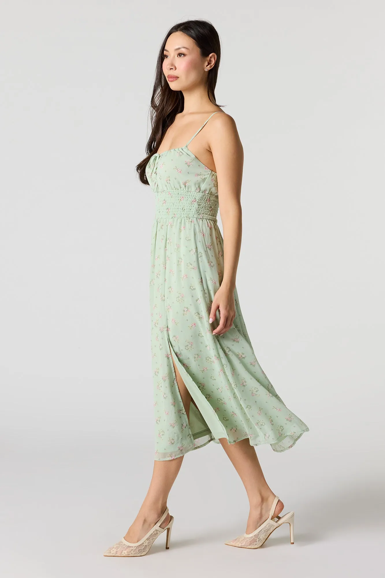 Chiffon Midi Dress sold by Urban Planet product image thumbnail 2