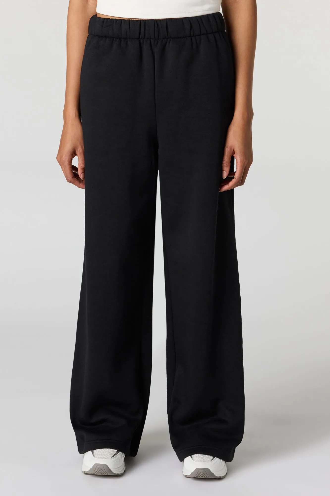 Classic Fleece Wide Leg Sweatpant sold by Urban Planet product image thumbnail 5