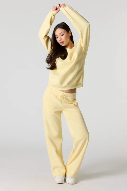 Straight Leg Fleece Sweatpant made by Urban Planet