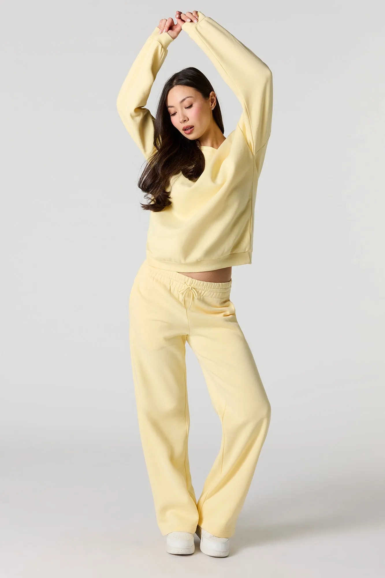 Straight Leg Fleece Sweatpant sold by Urban Planet