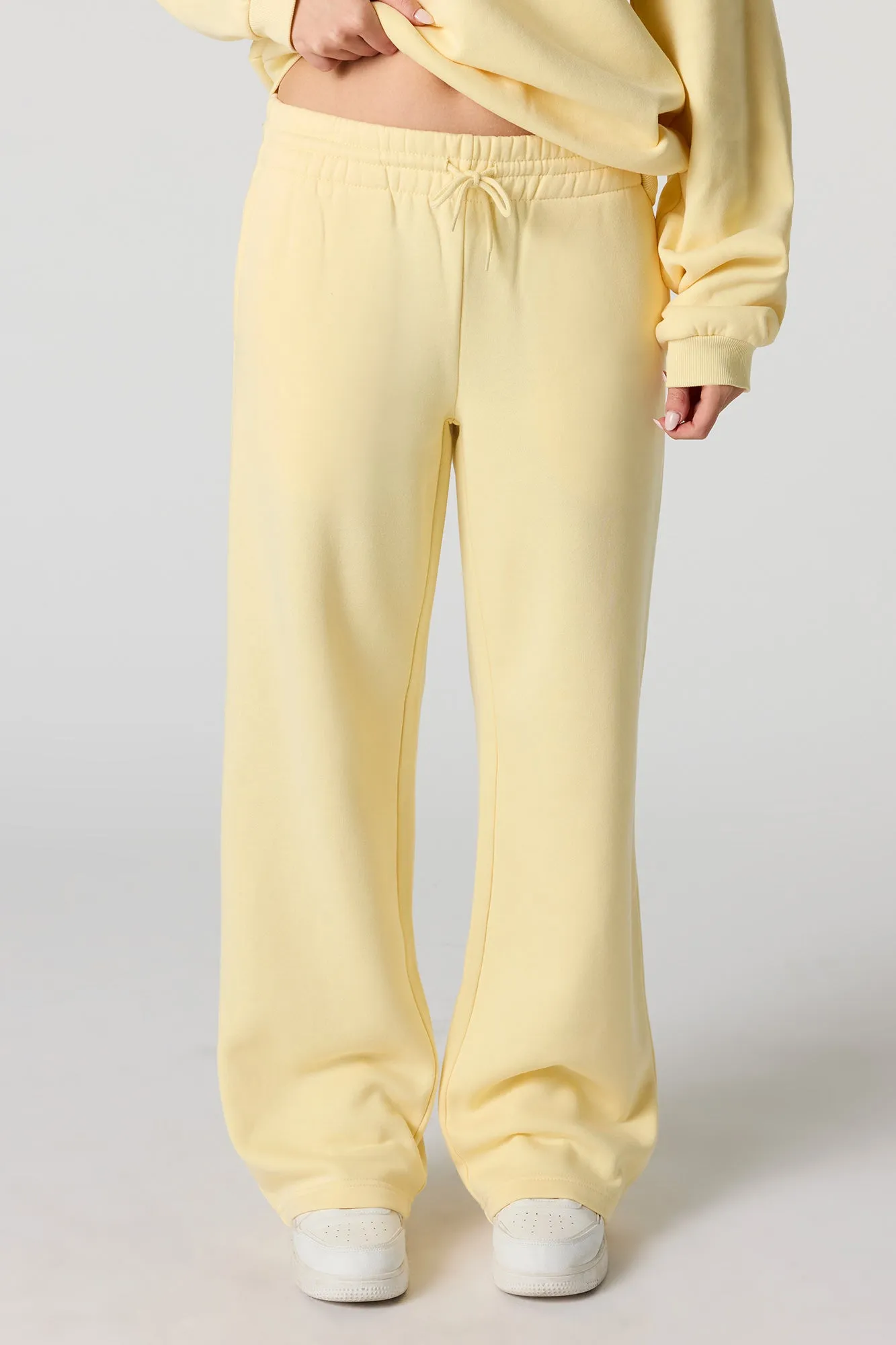 Straight Leg Fleece Sweatpant sold by Urban Planet product image thumbnail 2