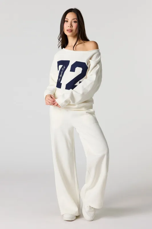 Wide Leg Fleece Sweatpant sold by Urban Planet