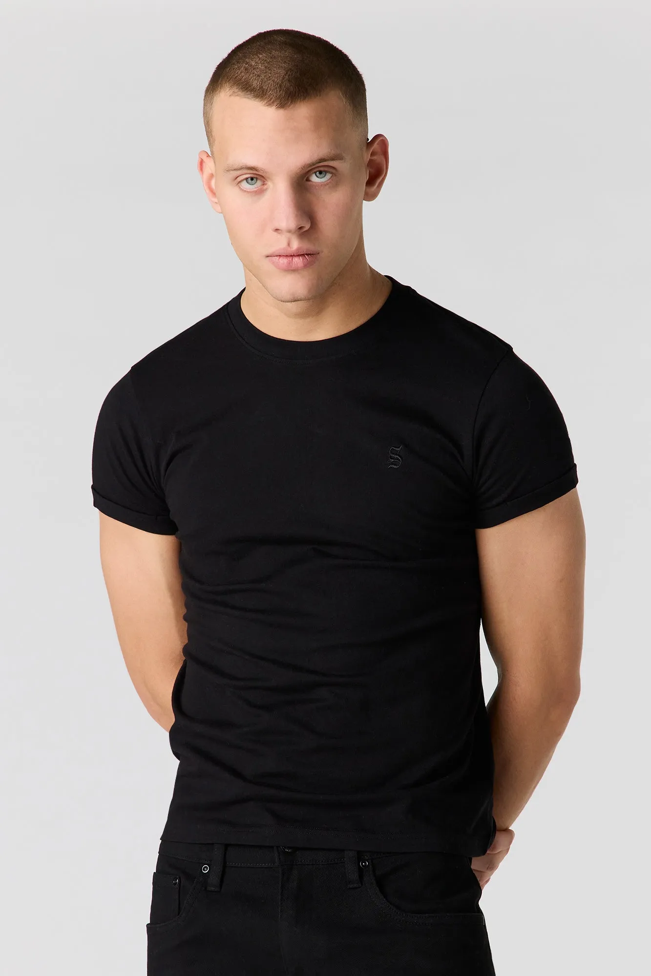 Muscle Fit T-Shirt sold by Urban Planet product image thumbnail 4