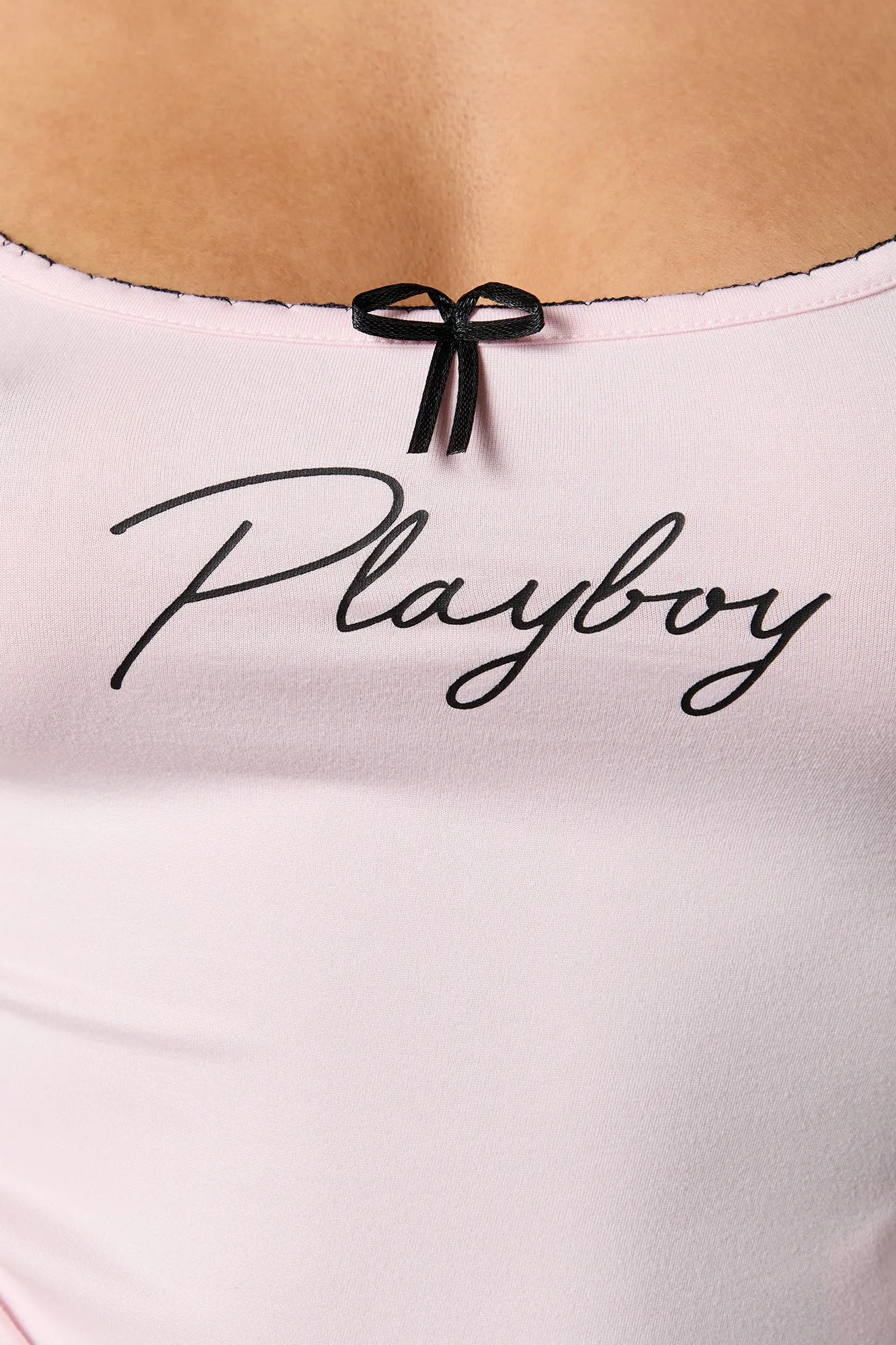 Ensemble pyjama avec débardeur et short à imprimé Playboy sold by Urban Planet product image thumbnail 4