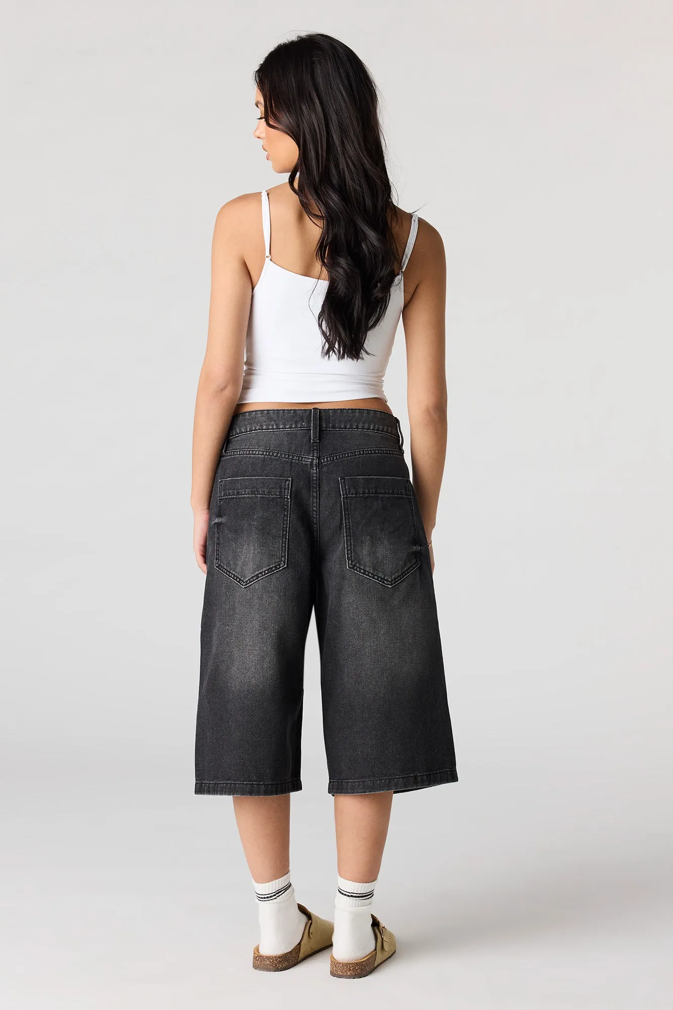 Low Rise Super Baggy Jort 16" sold by Urban Planet product image thumbnail 3