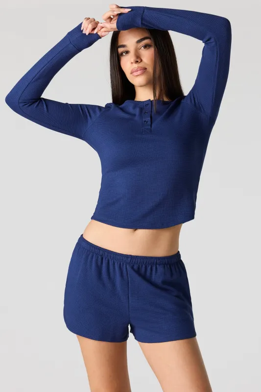 Waffle Knit Short made by Urban Planet
