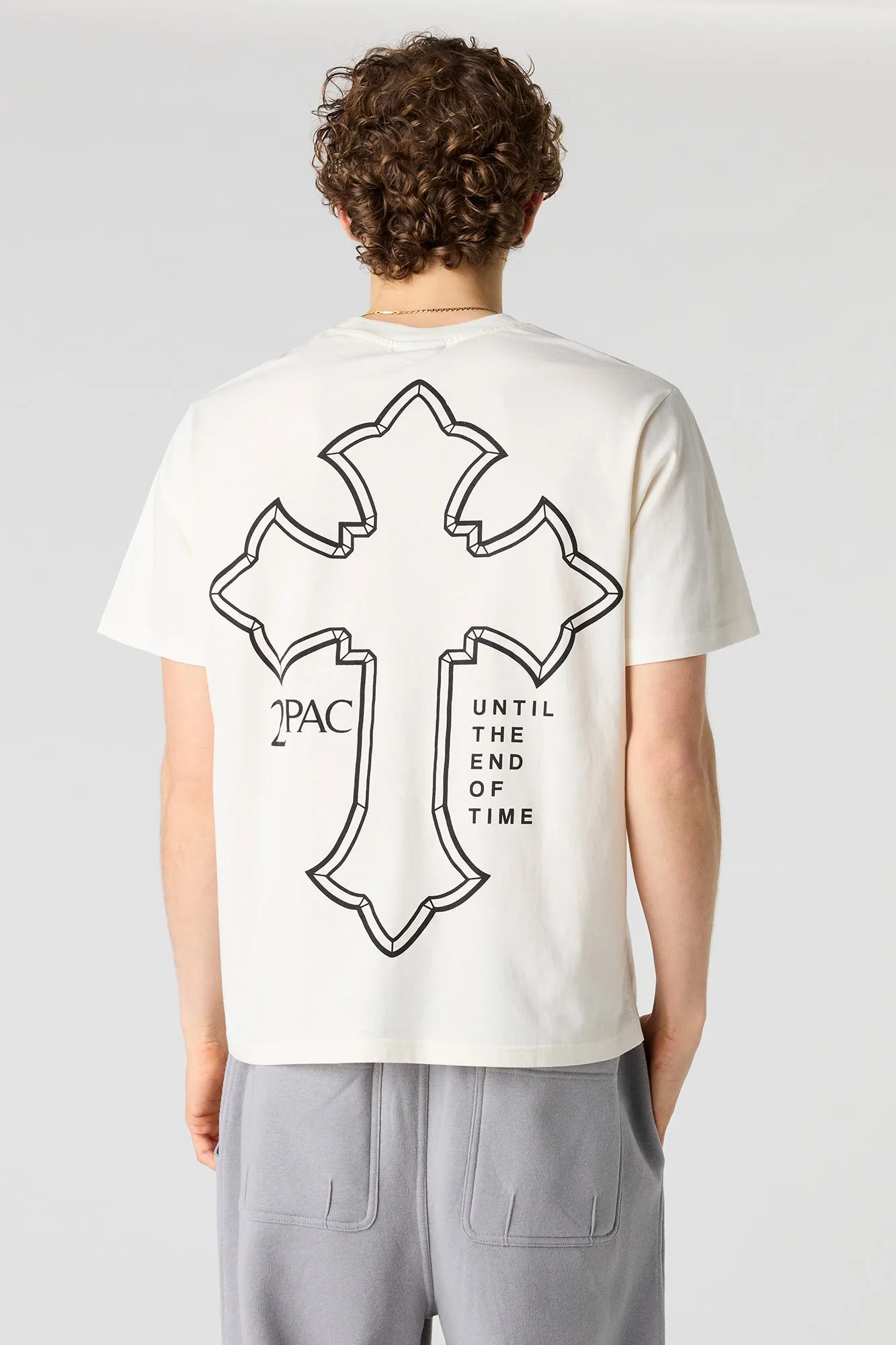 Tupac Graphic T-Shirt sold by Urban Planet product image thumbnail 2