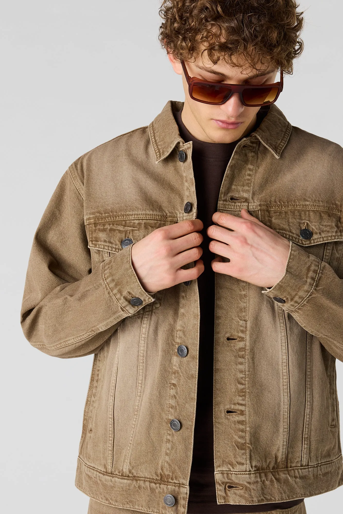 Relaxed Denim Jacket sold by Urban Planet product image thumbnail 4