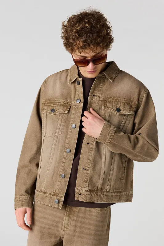 Relaxed Denim Jacket sold by Urban Planet