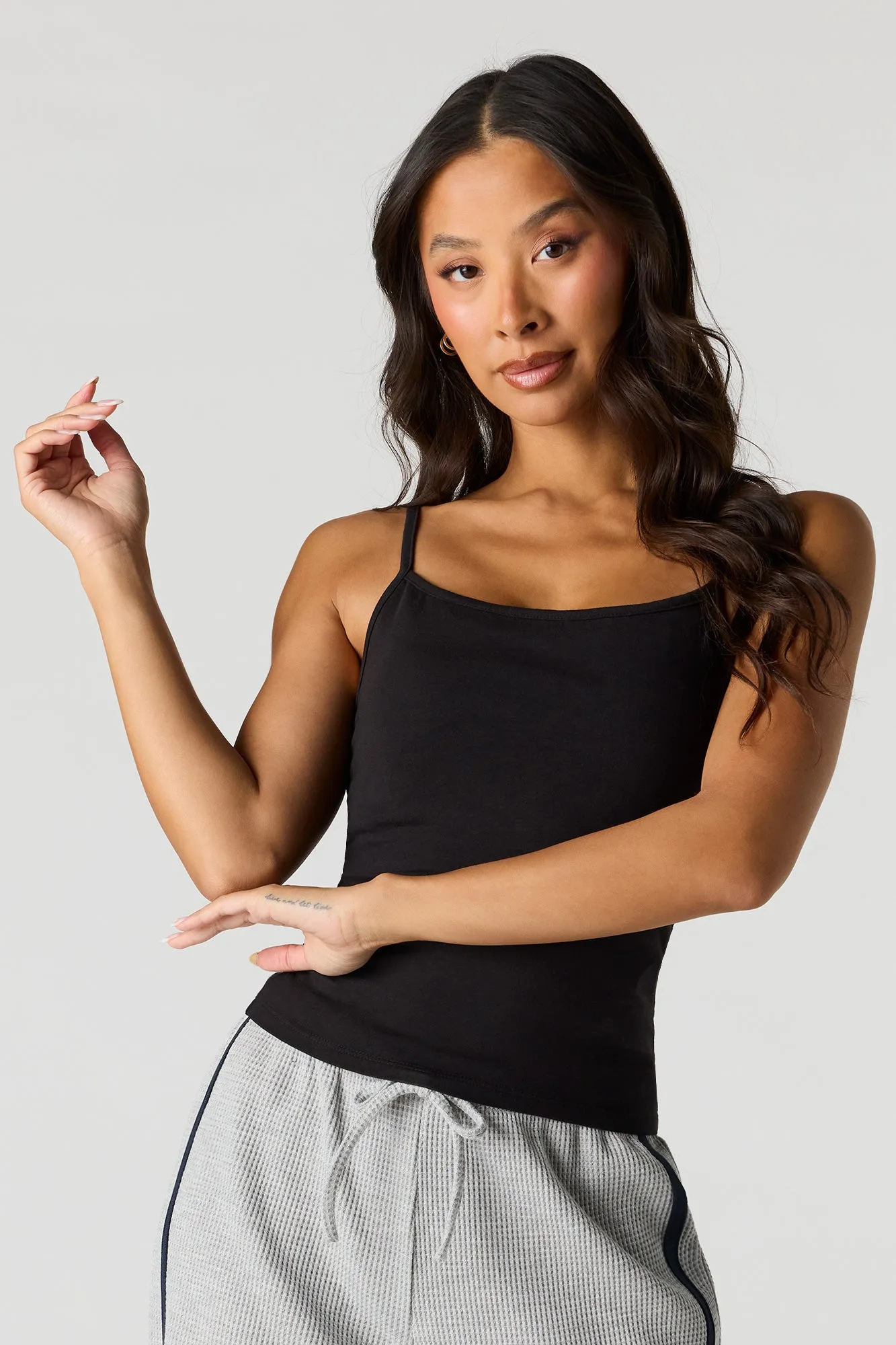 Braless Solid Cami sold by Urban Planet product image thumbnail 4