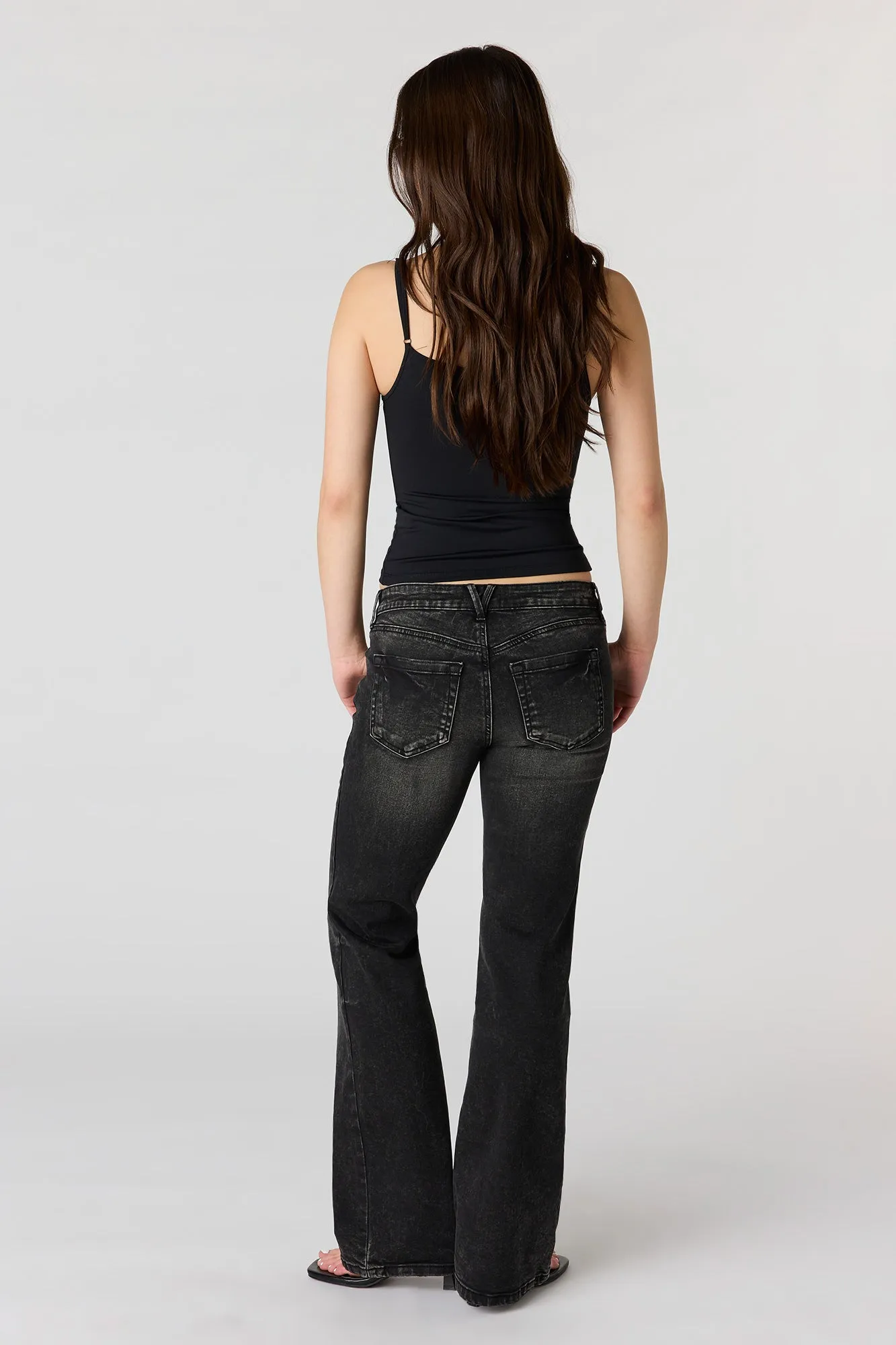 Low Rise Flare Jean sold by Urban Planet product image thumbnail 3