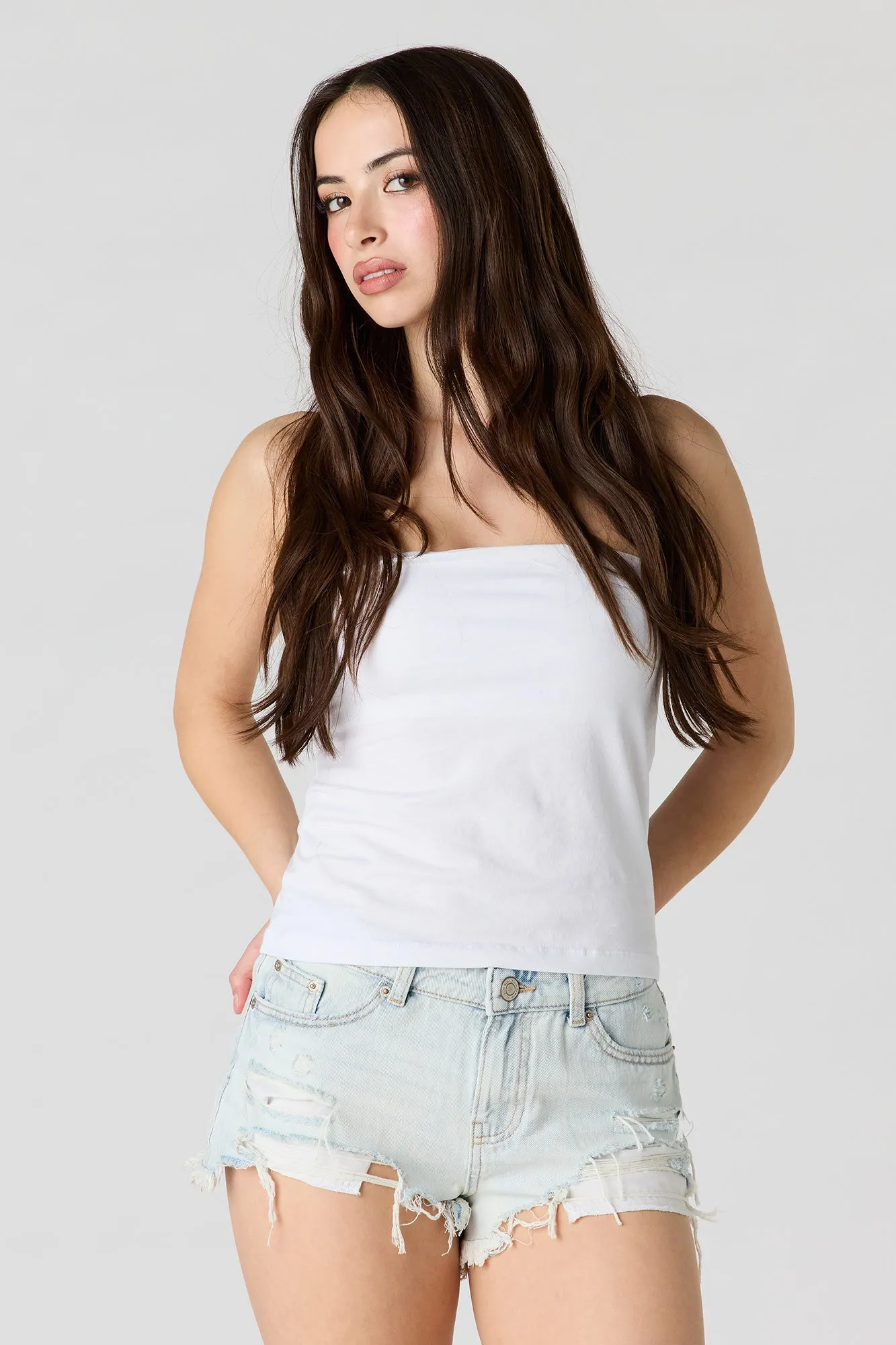 Chelsea High Rise Ripped Light Short sold by Urban Planet