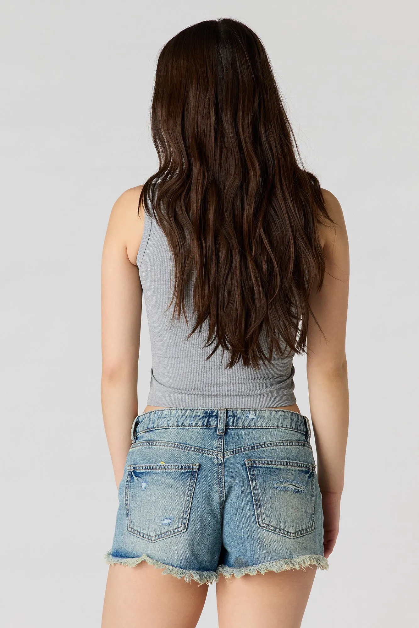 Chelsea High Rise Ripped Vintage Short sold by Urban Planet product image thumbnail 2