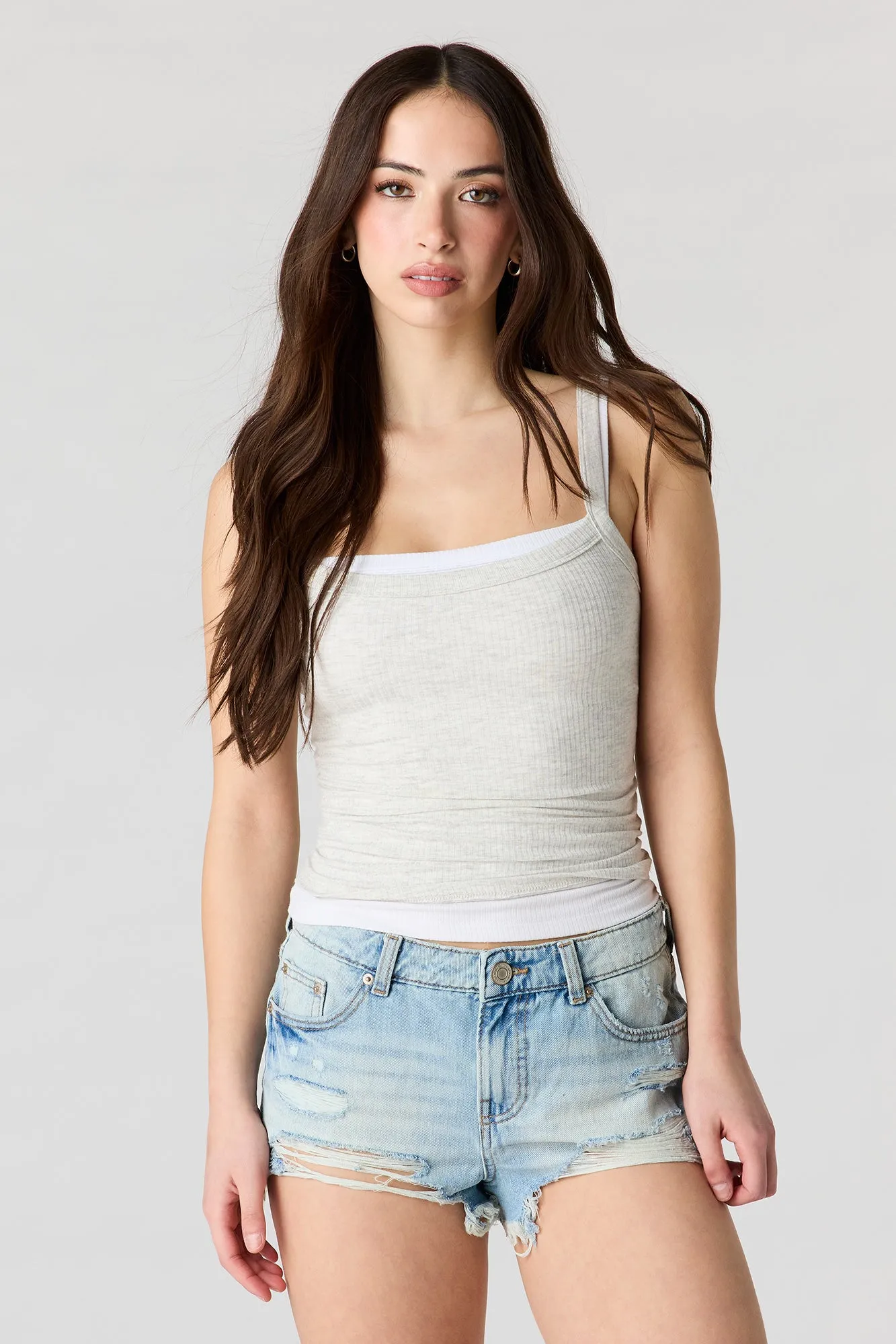 Chelsea High Rise Ripped Medium Short sold by Urban Planet product image thumbnail 2