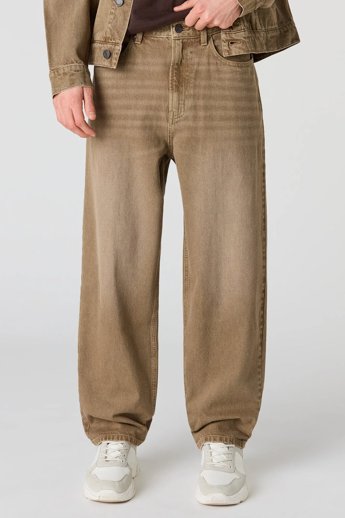 Baggy Light Brown Jean sold by Urban Planet product image thumbnail 2