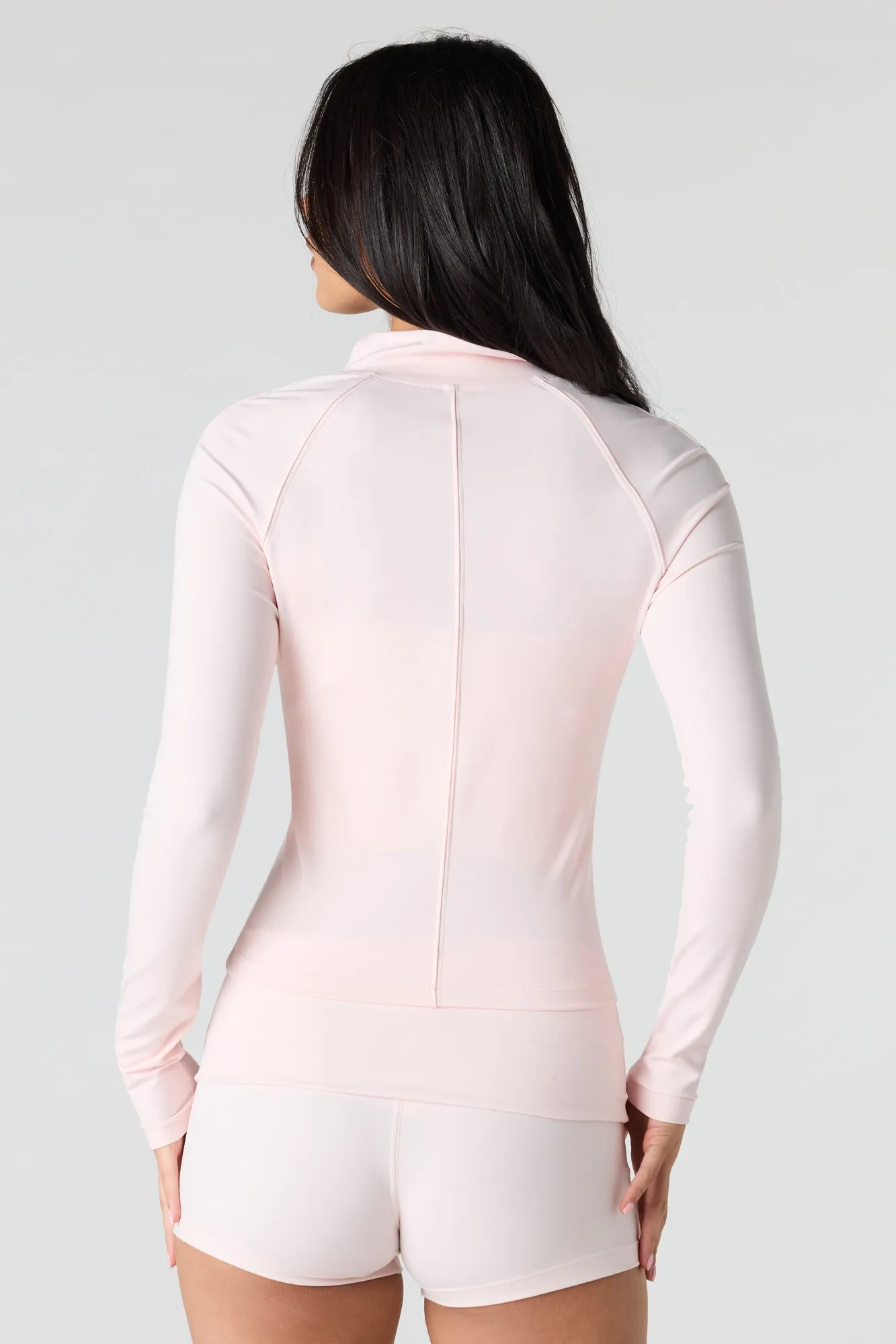 Active High Density 2-Way Zip-Up Jacket sold by Urban Planet product image thumbnail 2