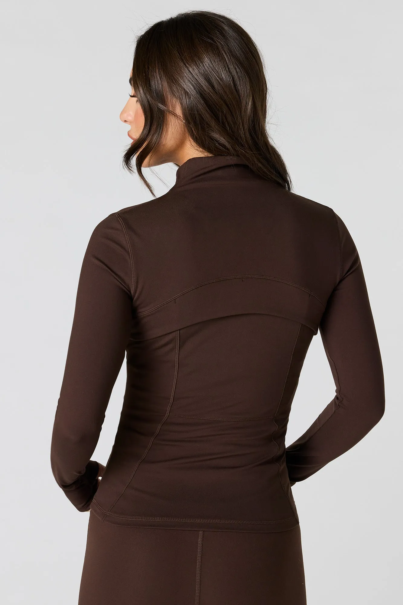 Active High Density 2-Way Zip-Up Jacket sold by Urban Planet product image thumbnail 2