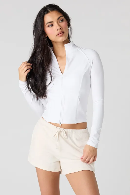 Luxe Terry Fleece Shortie sold by Urban Planet