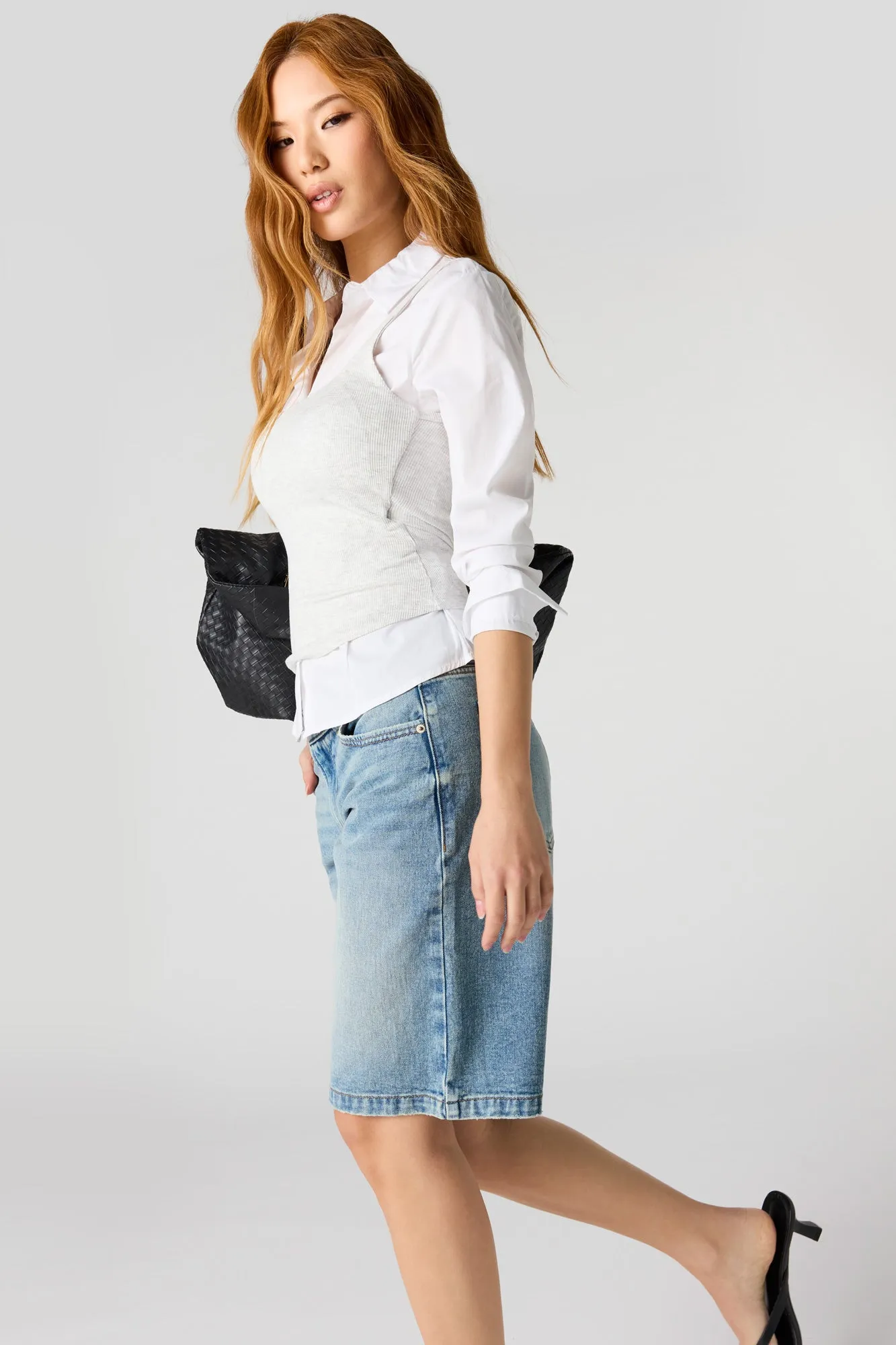 Brooklyn Low Rise Baggy Vintage Medium Jort sold by Urban Planet