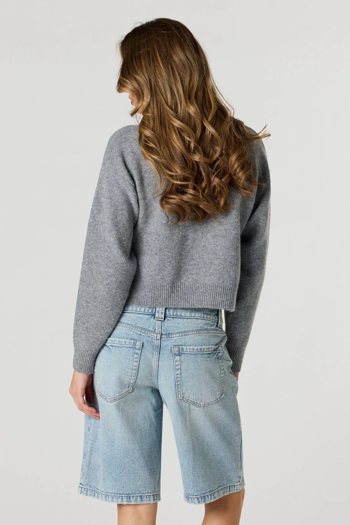 Brooklyn Low Rise Baggy Light Jort sold by Urban Planet product image thumbnail 2