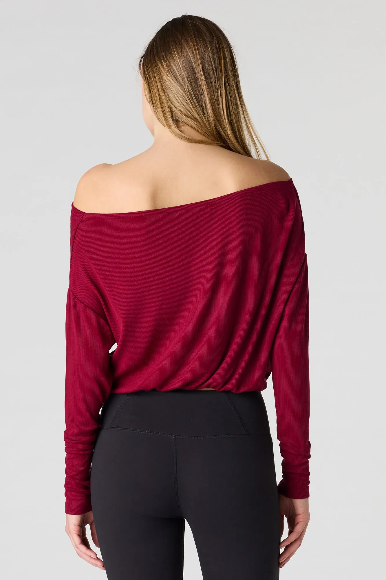 Off Shoulder Dolman Top sold by Urban Planet product image thumbnail 2