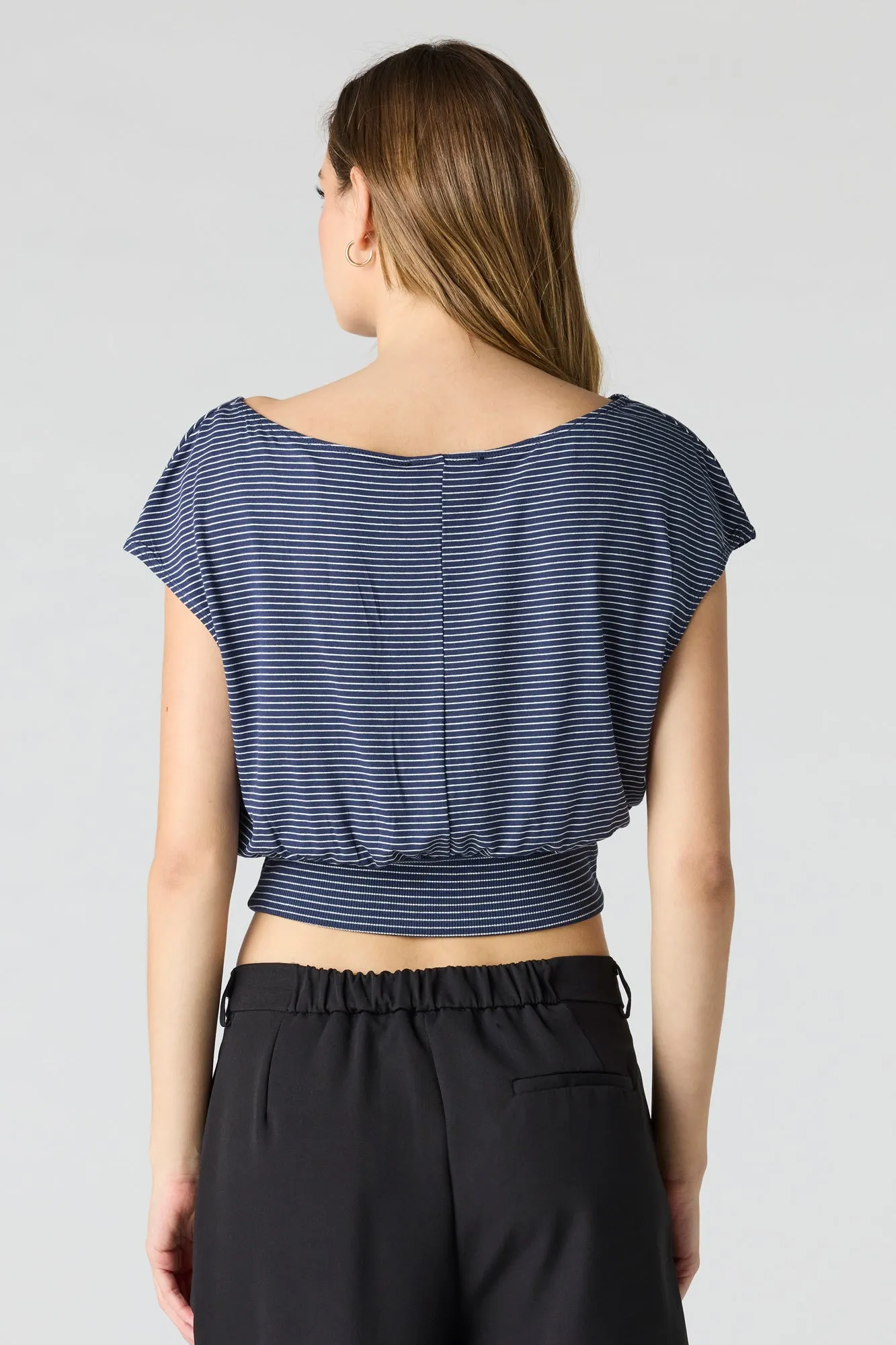 Striped Dolman Top sold by Urban Planet product image thumbnail 2