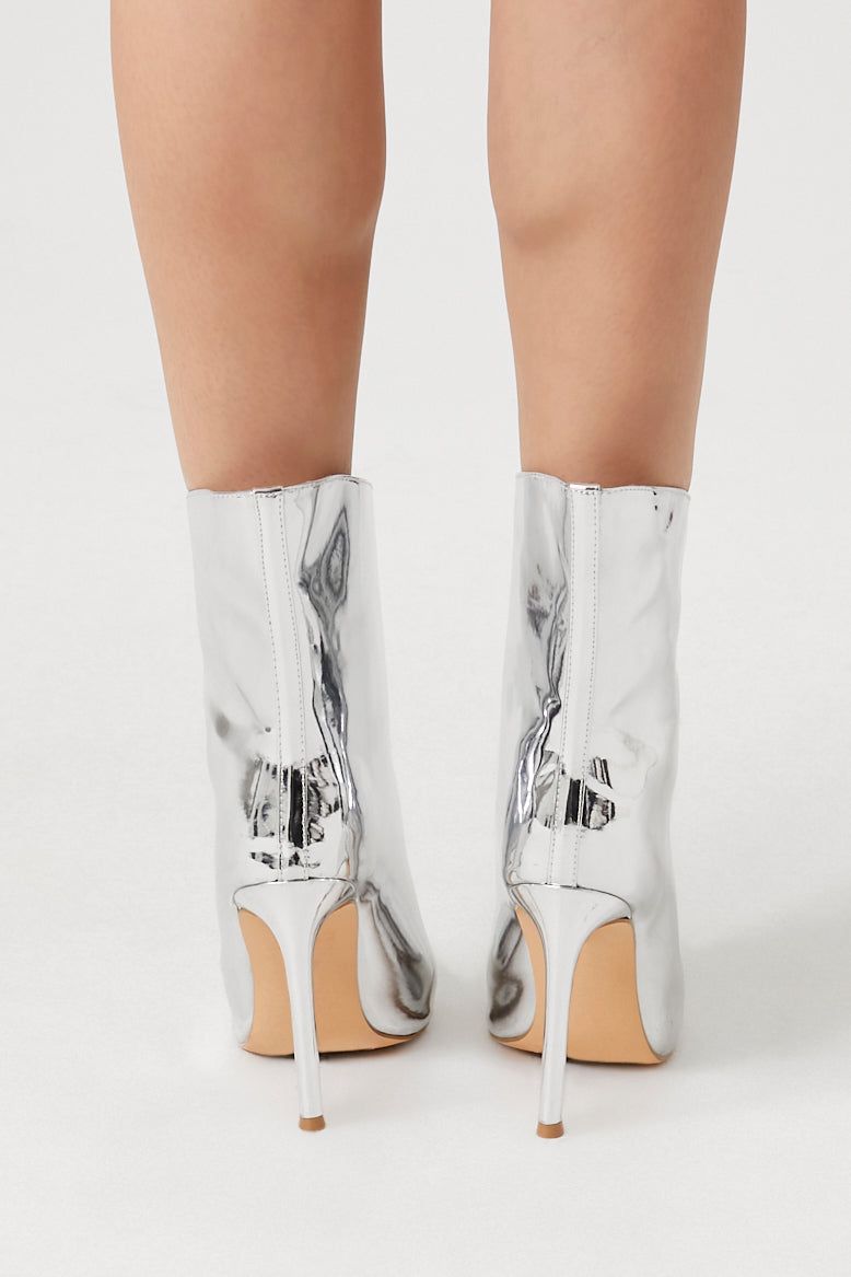 Metallic Stiletto Ankle Boot sold by Urban Planet product image thumbnail 4